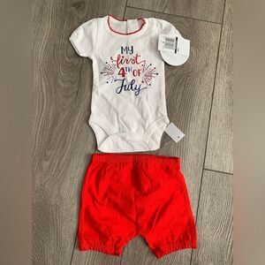 Koala Kids 2 Pc my first 4th of July set